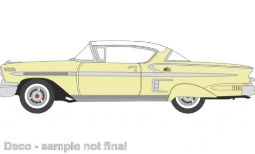 Miniature Chevrolet Impala 1/87 Oxford Sport Coupe jaune/blanche 1958 Chevrolet Impala 1/87 Oxford Sport Coupe jaune/blanche 1958 miniature