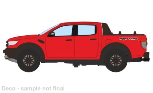 Ford Ranger 1/76 Oxford Raptor rouge miniature