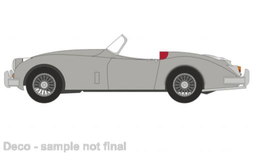 Miniature Jaguar XK 1/43 Oxford 150 Roadster gris clair RHD Jaguar XK 1/43 Oxford 150 Roadster gris clair RHD miniature