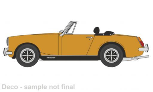 Miniature MG Midget 1/76 Oxford MkIII jaune MG Midget 1/76 Oxford MkIII jaune miniature