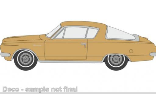 Miniature Plymouth Barracuda 1/87 Oxford gold 1965 Plymouth Barracuda 1/87 Oxford gold 1965 miniature