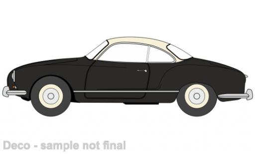 Miniature Volkswagen Karmann 1/76 Oxford Ghia noire/blanche Volkswagen Karmann 1/76 Oxford Ghia noire/blanche miniature