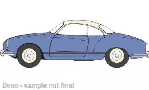 Volkswagen Karmann 1/76 Oxford Ghia violetteee/blanche miniature