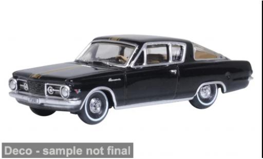 Miniature Plymouth Barracuda 1/87 Oxford noire/gold 1965 1:87 Plymouth Barracuda 1/87 Oxford noire/gold 1965 1:87 miniature