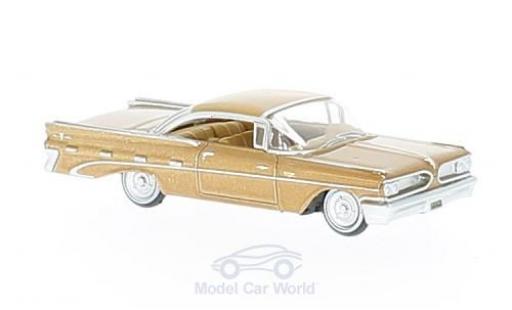 Miniature Pontiac Bonneville 1/87 Oxford Coupe metallise marron 1959 Pontiac Bonneville 1/87 Oxford Coupe metallise marron 1959 miniature