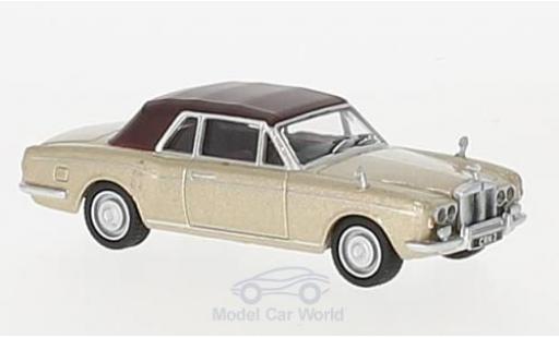 Miniature Rolls Royce Corniche 1/76 Oxford Cabriolet gold/marron RHD Rolls Royce Corniche 1/76 Oxford Cabriolet gold/marron RHD miniature