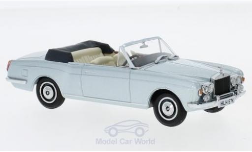 Miniature Rolls Royce Corniche 1/43 Oxford Cabriolet metallise bleue RHD Rolls Royce Corniche 1/43 Oxford Cabriolet metallise bleue RHD miniature