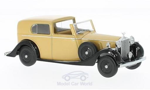 Miniature Rolls Royce Phantom 1/43 Oxford III Sedanca de Ville Mulliner marron/noire RHD Rolls Royce Phantom 1/43 Oxford III Sedanca de Ville Mulliner marron/noire RHD miniature