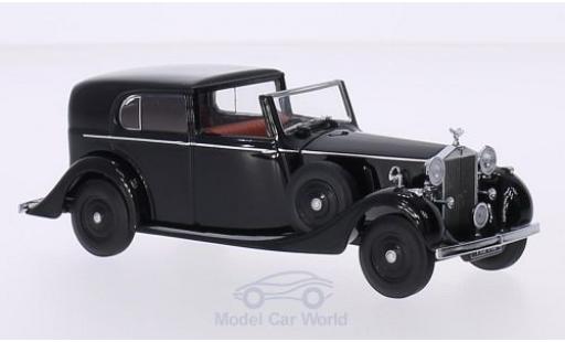 Miniature Rolls Royce Phantom 1/43 Oxford III Sedanca de Ville Mulliner noire RHD Rolls Royce Phantom 1/43 Oxford III Sedanca de Ville Mulliner noire RHD miniature