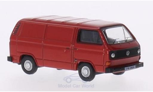 Miniature Volkswagen T2 A 1/76 Oxford 5 Van rouge Volkswagen T2 A 1/76 Oxford 5 Van rouge miniature