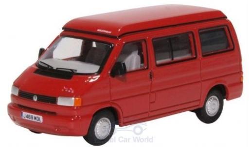 Miniature Volkswagen T4 1/76 Oxford Westfalia Camper rouge Volkswagen T4 1/76 Oxford Westfalia Camper rouge miniature