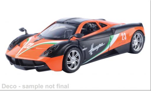 Pagani Huayra 1/24 Motormax orange/noire 1:24 miniature
