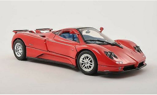 Pagani Zonda C12 1/18 Motormax rouge 2004 miniature