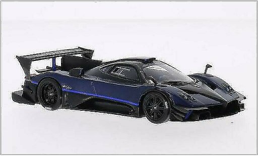 Pagani Zonda R 1/43 Spark Evolucion bleu/carbon 2014 miniature