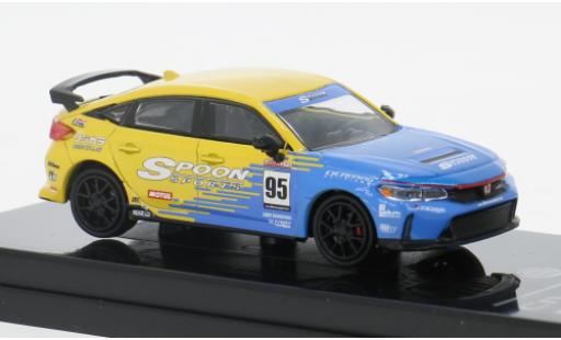 Miniature Honda Civic 1/64 Para64 Type R FL5 bleue/jaune 2023 1:64 Honda Civic 1/64 Para64 Type R FL5 bleue/jaune 2023 1:64 miniature