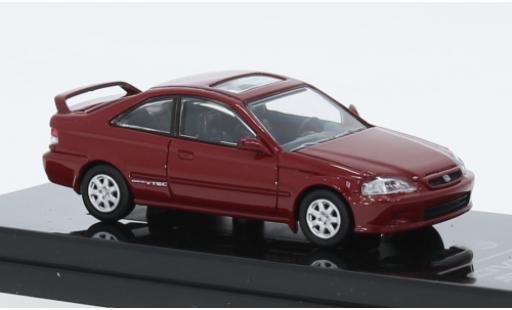 Miniature Honda Civic 1/64 Para64 Si rouge foncé 1999 Honda Civic 1/64 Para64 Si rouge foncé 1999 miniature