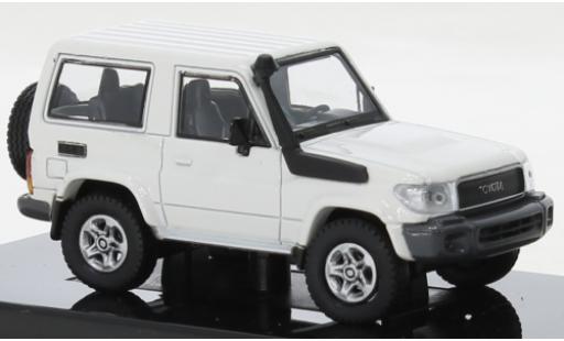 Miniature Toyota Land Cruiser 1/64 Para64 71 SWB blanche 2014 Toyota Land Cruiser 1/64 Para64 71 SWB blanche 2014 miniature