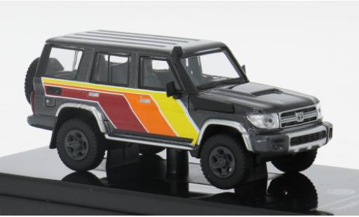 Miniature Toyota Land Cruiser 1/64 Para64 76 noire/Dekor 2014 1:64 Toyota Land Cruiser 1/64 Para64 76 noire/Dekor 2014 1:64 miniature