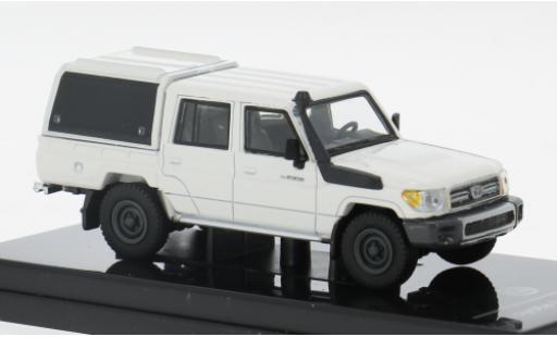 Miniature Toyota Land Cruiser 1/64 Para64 79 blanche/noire 2014 1:64 Toyota Land Cruiser 1/64 Para64 79 blanche/noire 2014 1:64 miniature