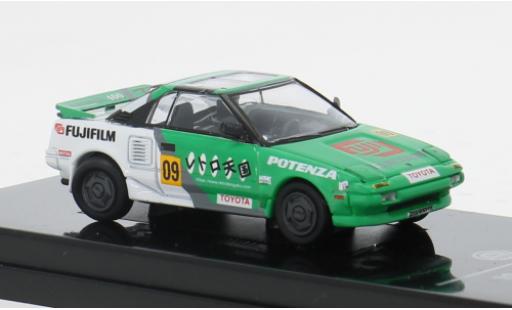 Miniature Toyota MR 1/64 Para64 2 MK1 1985 FujiFilm #9 1:64 Toyota MR 1/64 Para64 2 MK1 1985 FujiFilm #9 1:64 miniature