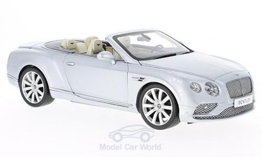 Miniature Bentley Continental T 1/18 Paragon GT Cabriolet grise 2016 Bentley Continental T 1/18 Paragon GT Cabriolet grise 2016 miniature