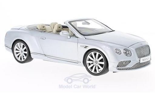 Miniature Bentley Continental T 1/18 Paragon GT Cabriolet grise RHD 2016 Bentley Continental T 1/18 Paragon GT Cabriolet grise RHD 2016 miniature