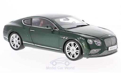Miniature Bentley Continental T 1/18 Paragon GT verte 2016 Bentley Continental T 1/18 Paragon GT verte 2016 miniature