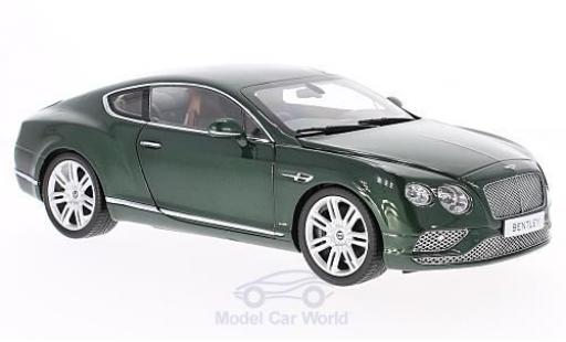 Miniature Bentley Continental T 1/18 Paragon GT verte RHD 2016 Bentley Continental T 1/18 Paragon GT verte RHD 2016 miniature