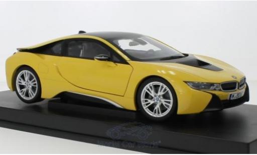 Bmw i8 1/18 Paragon jaune miniature