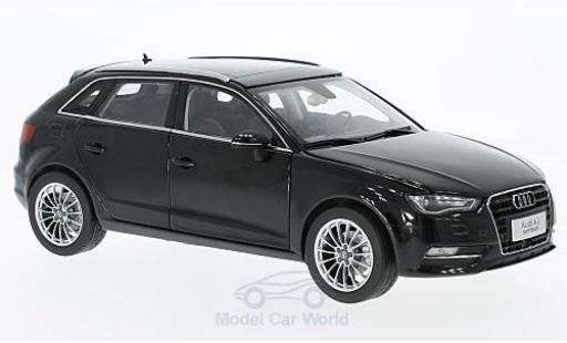 Miniature Audi A3 1/18 Paudi Hatchback noire Audi A3 1/18 Paudi Hatchback noire miniature