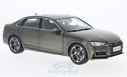 Miniature Audi A4 1/18 Paudi L marron 2017 ohne Vitrine Audi A4 1/18 Paudi L marron 2017 ohne Vitrine miniature