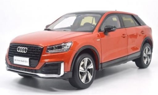 Miniature Audi Q2 1/18 Paudi L metallise orange 2018 Audi Q2 1/18 Paudi L metallise orange 2018 miniature