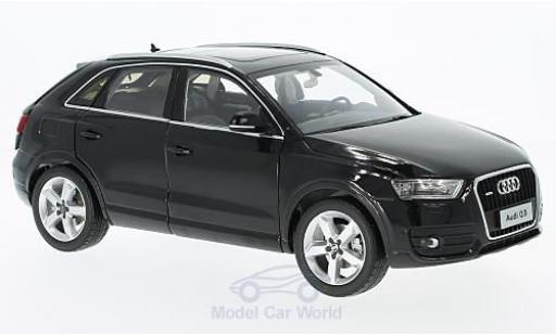 Miniature Audi Q3 1/18 Paudi noire 2014 Audi Q3 1/18 Paudi noire 2014 miniature
