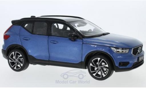 Miniature Volvo XC 1/18 Paudi 40 metallise bleue 2018 Volvo XC 1/18 Paudi 40 metallise bleue 2018 miniature