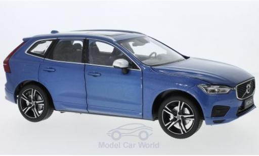Miniature Volvo XC 60 1/18 Paudi 60 R metallise bleue 2018 Volvo XC 60 1/18 Paudi 60 R metallise bleue 2018 miniature