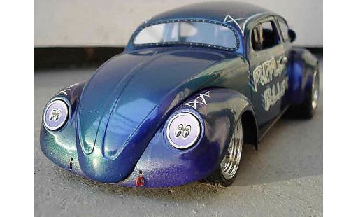 Volkswagen Kafer Drag Run 1/18 Solido cox 58 purple bullet miniature