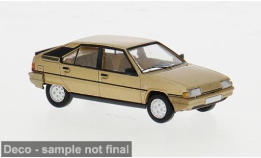 Miniature Citroen BX 1/87 PCX87 gold 1982 1:87 Citroen BX 1/87 PCX87 gold 1982 1:87 miniature