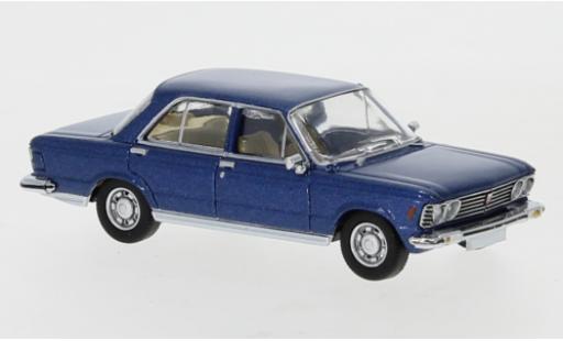 Miniature Fiat 130 1/87 PCX87 metallise bleue 1969 Fiat 130 1/87 PCX87 metallise bleue 1969 miniature