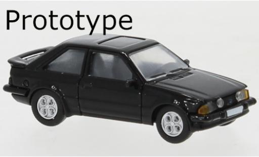 Miniature Ford Escort 1/87 PCX87 MK III XR3 noire 1981 Ford Escort 1/87 PCX87 MK III XR3 noire 1981 miniature