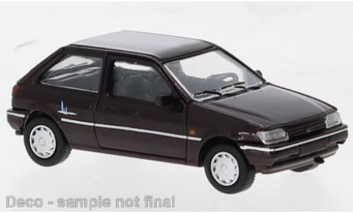 Ford Fiesta 1/87 PCX87 MK III Chianti metallise violette 1993 1:87 miniature