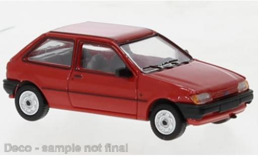 Ford Fiesta 1/87 PCX87 MK III rouge 1989 1:87 miniature