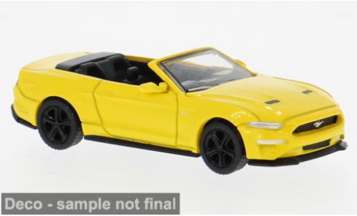 Ford Mustang 1/87 PCX87 VI Cabriolet jaune 2020 1:87 miniature