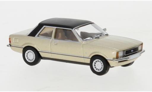 Miniature Ford Taunus 1/87 PCX87 TC2 metallise beige/matt-noire 1976 Ford Taunus 1/87 PCX87 TC2 metallise beige/matt-noire 1976 miniature