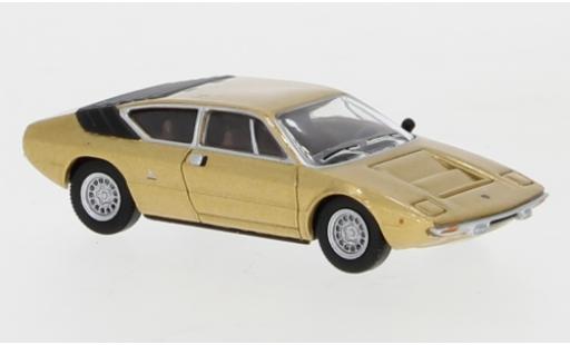 Miniature Lamborghini Urraco 1/87 PCX87 metallise gold 1973 Lamborghini Urraco 1/87 PCX87 metallise gold 1973 miniature