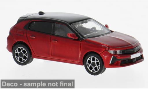 Opel Astra 1/87 PCX87 L rouge/noire 2021 1:87 miniature