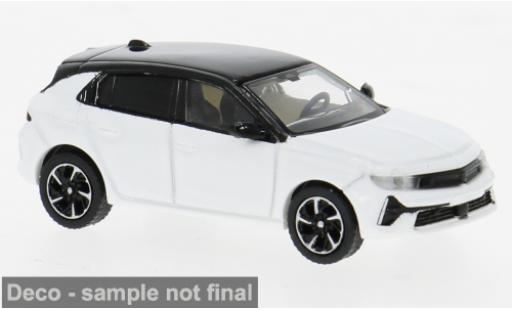 Opel Astra 1/87 PCX87 L blanche/noire 2021 1:87 miniature