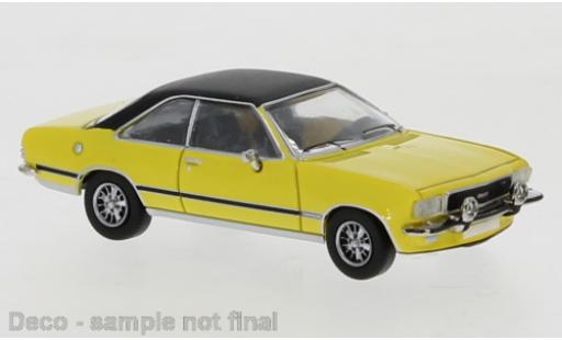 Miniature Opel Commodore 1/87 PCX87 B Coupe jaune/matt-noire 1972 Opel Commodore 1/87 PCX87 B Coupe jaune/matt-noire 1972 miniature