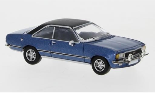 Miniature Opel Commodore 1/87 PCX87 B Coupe metallise bleue/matt-noire 1972 Opel Commodore 1/87 PCX87 B Coupe metallise bleue/matt-noire 1972 miniature