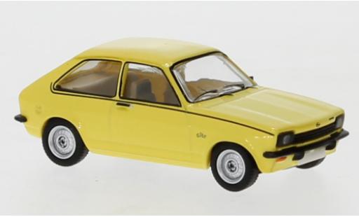 Miniature Opel Kadett 1/87 PCX87 C City J jaune 1975 Opel Kadett 1/87 PCX87 C City J jaune 1975 miniature