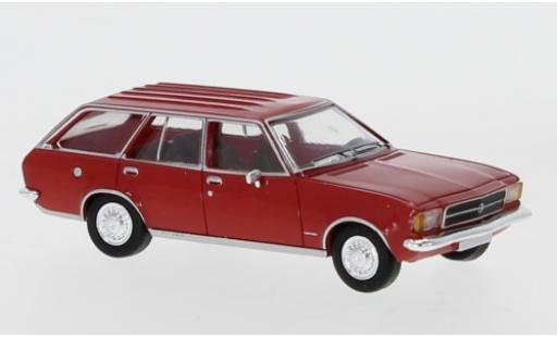 Miniature Opel Rekord 1/87 PCX87 D Caravan rouge 1972 Opel Rekord 1/87 PCX87 D Caravan rouge 1972 miniature
